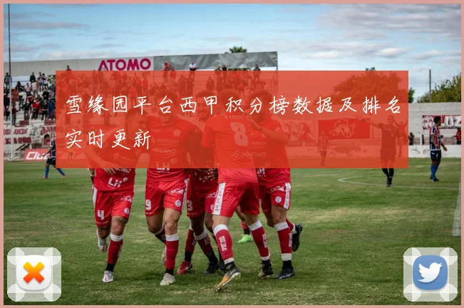 雪缘园平台西甲积分榜数据及排名实时更新
